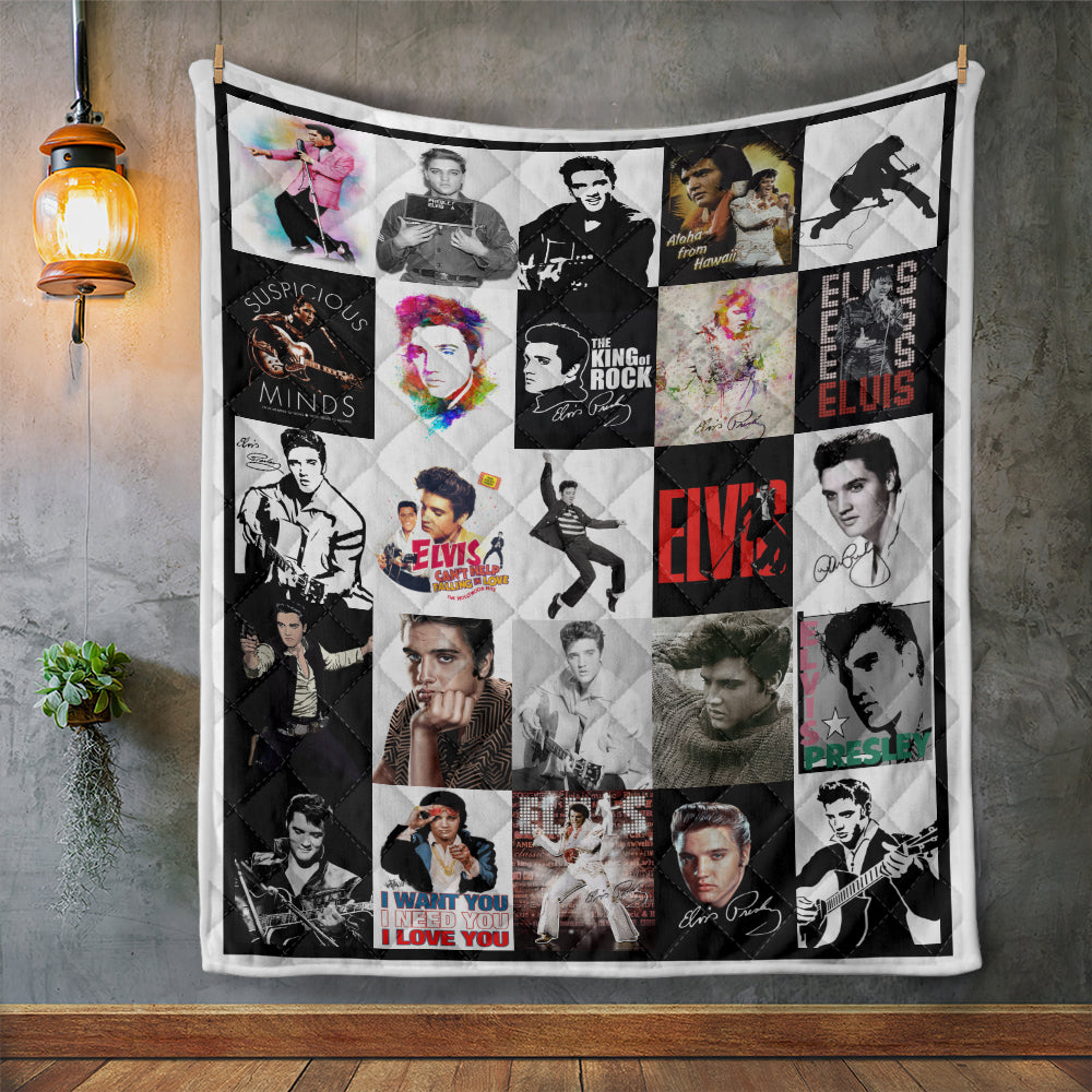Elvis Presley Quilt Blanket - MAITM 9202