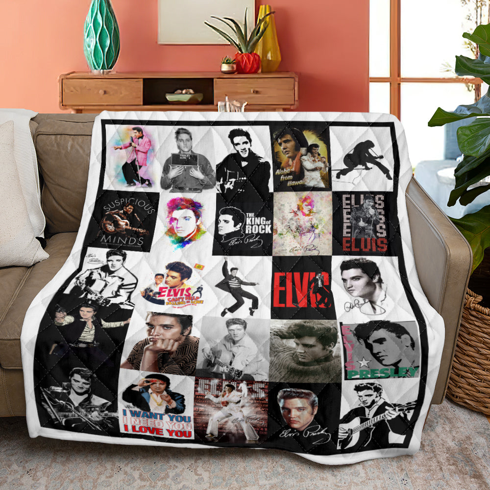 Elvis Presley Quilt Blanket - MAITM 9202