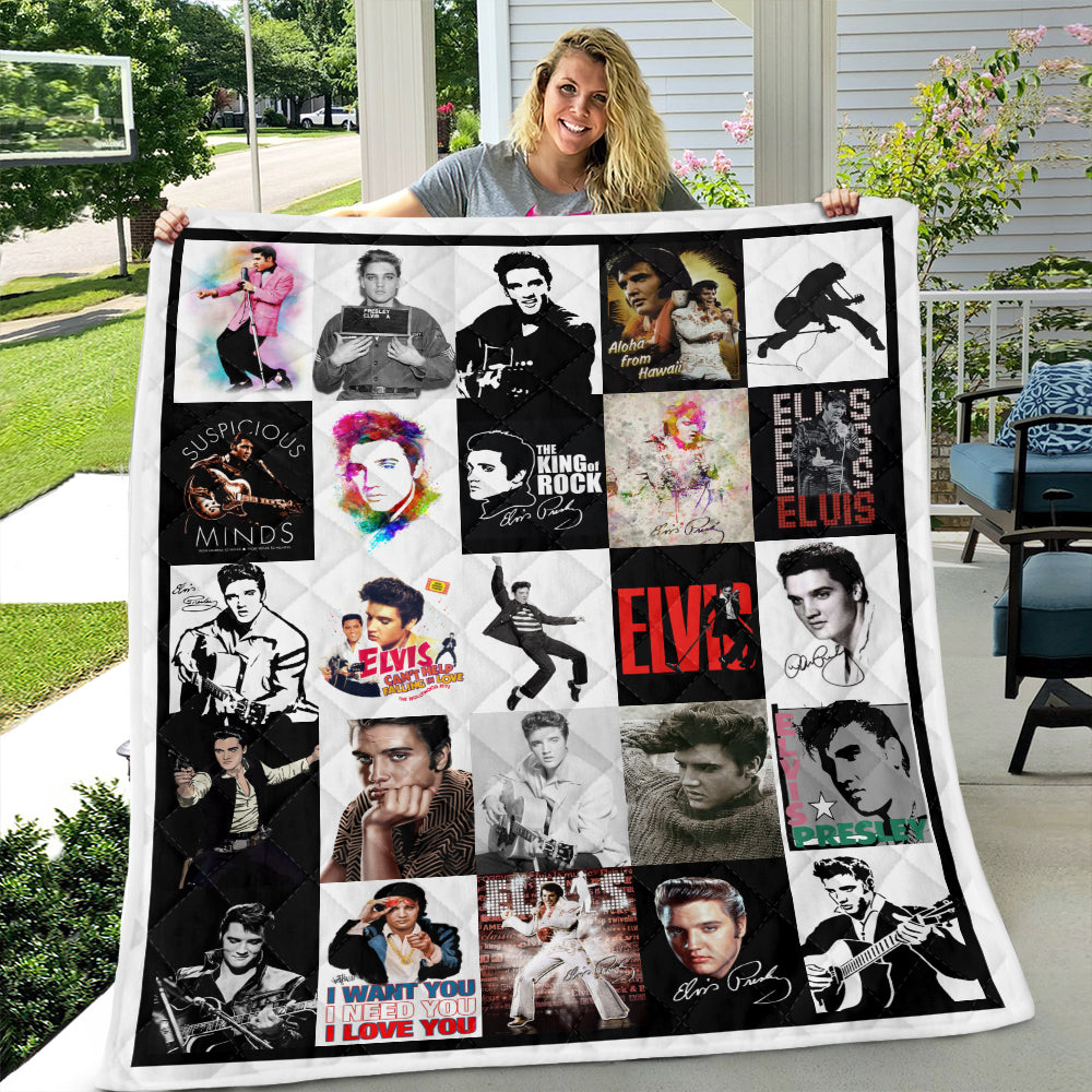 Elvis Presley Quilt Blanket - MAITM 9202