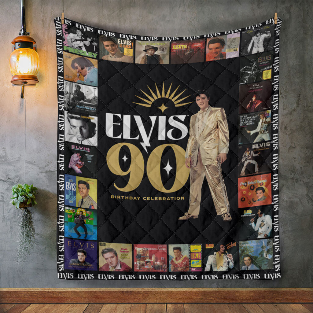 Elvis Presley Quilt Blanket - TANTN 10294