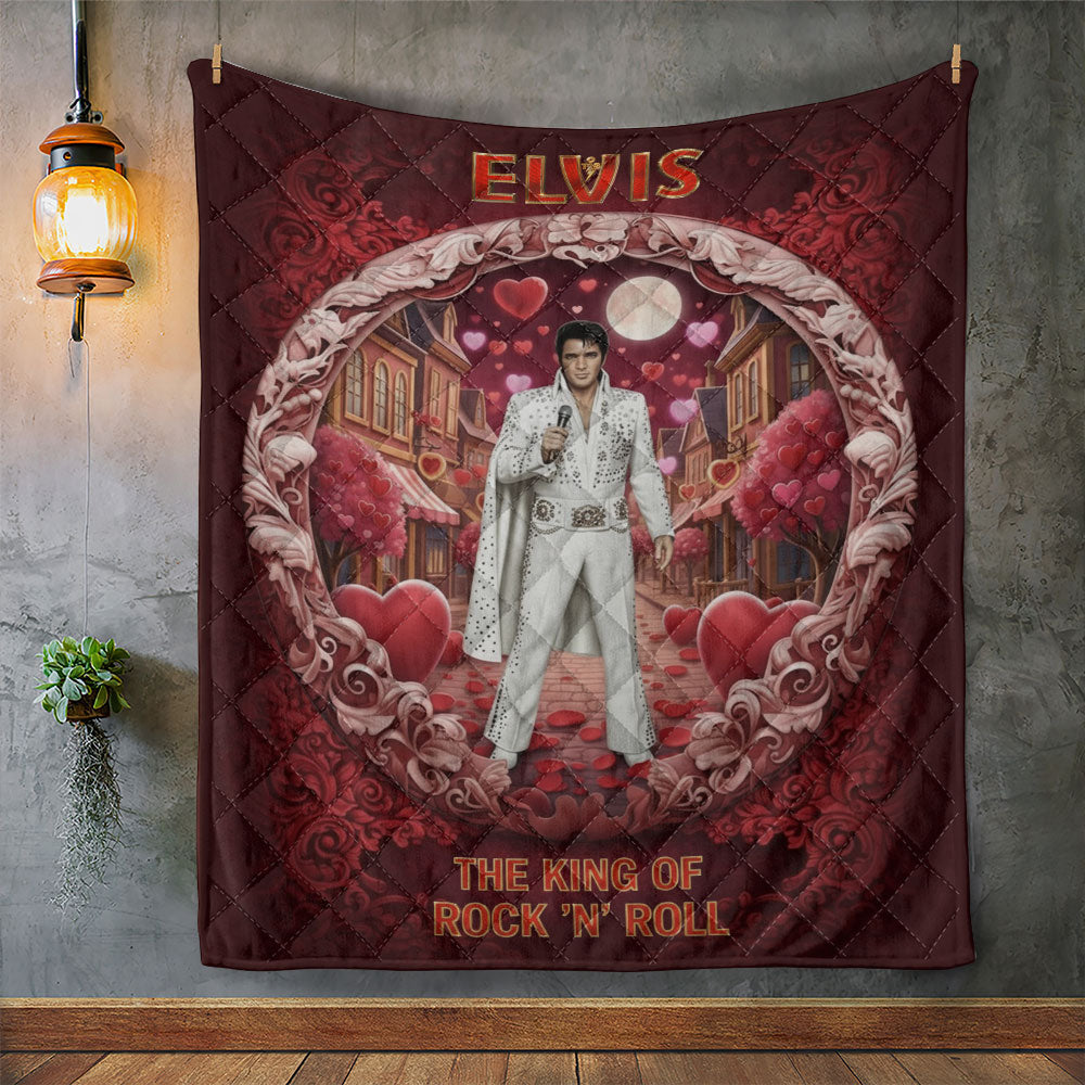 Elvis Presley Quilt Blanket - TMTHU3149