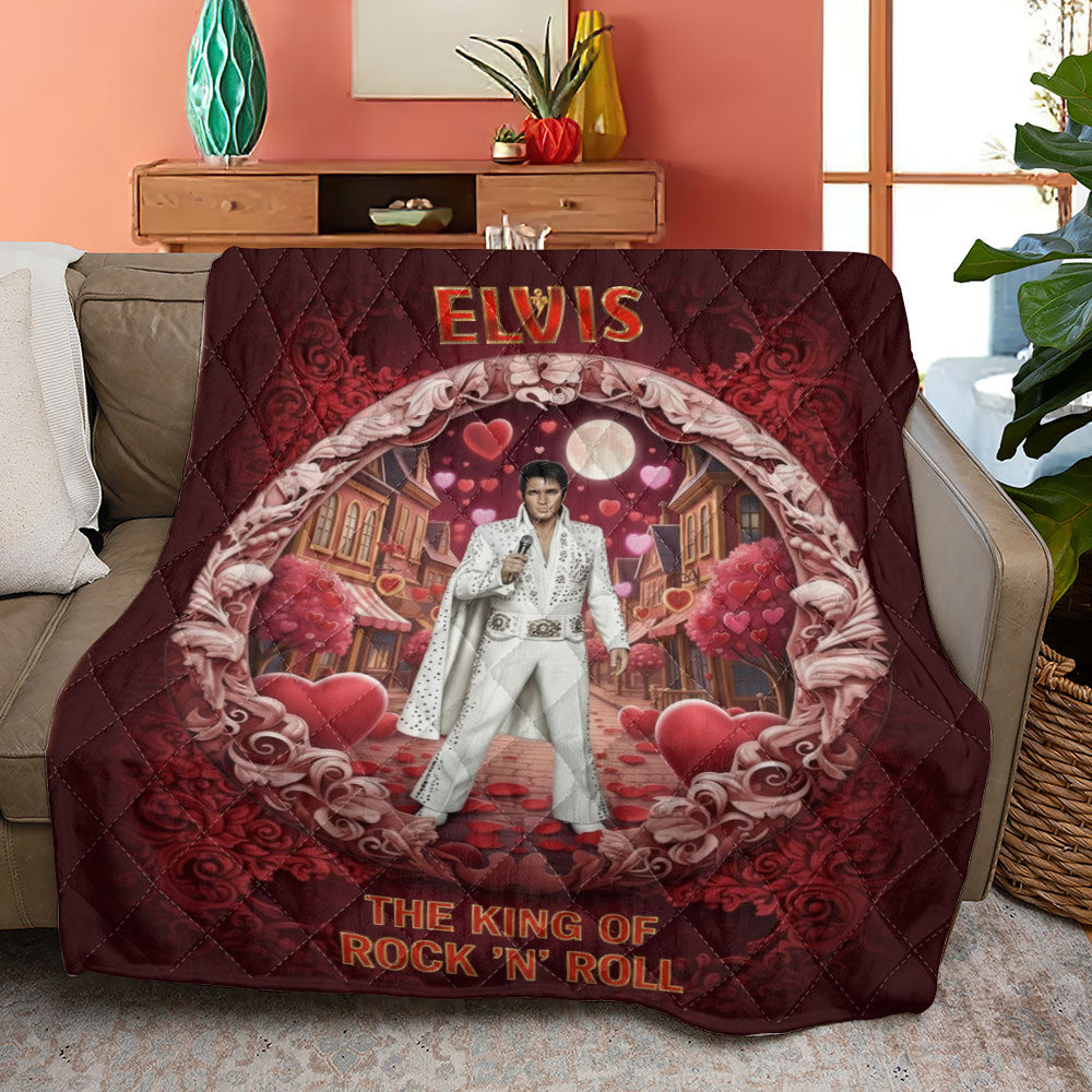 Elvis Presley Quilt Blanket - TMTHU3149