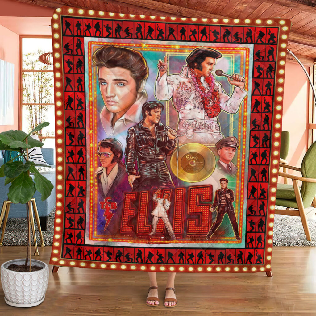 Elvis Presley Quilt Blanket - VANDH 2982
