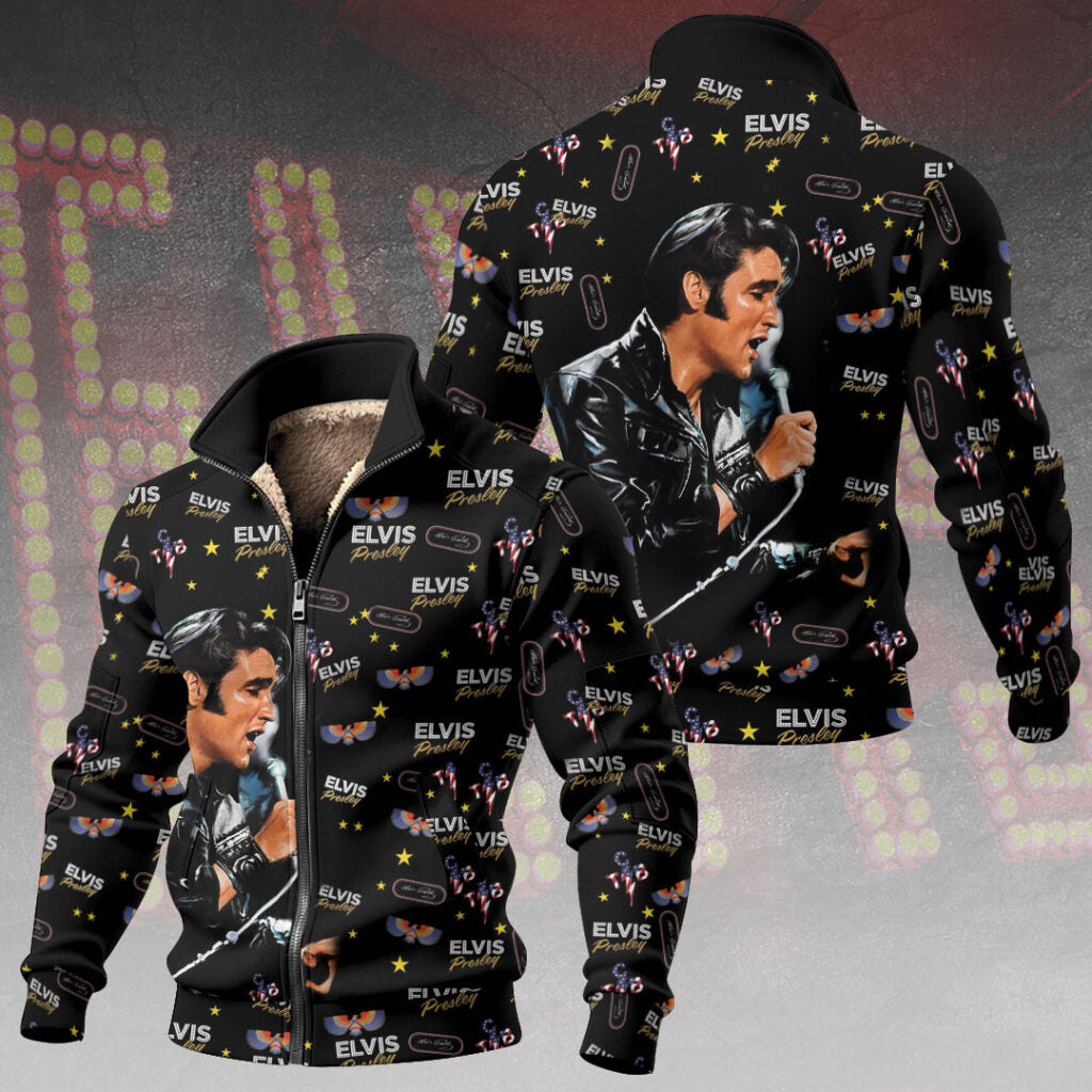 Elvis Presley Thick Knit Fleece Jacket – HOATT15430