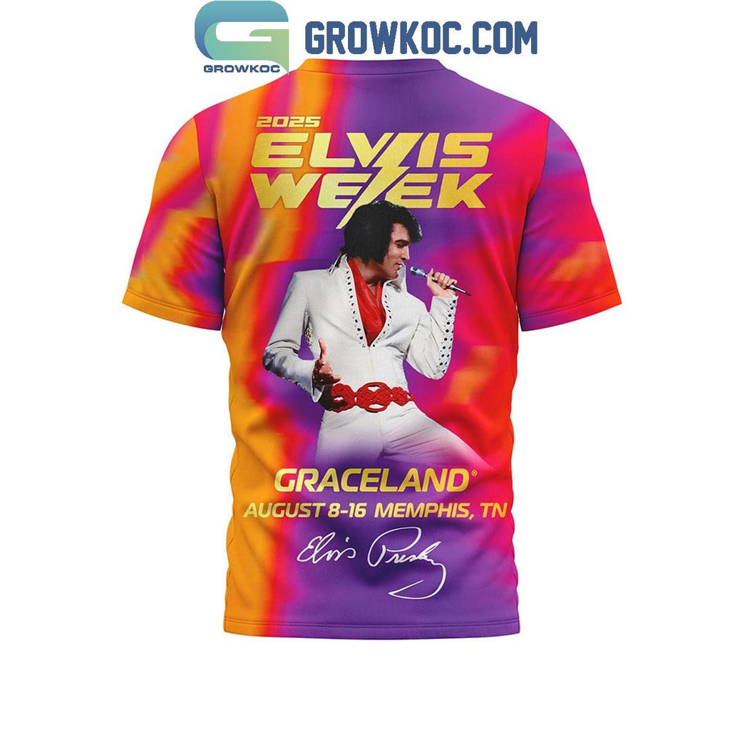 Elvis Presley Week 2025 Graceland Shirt