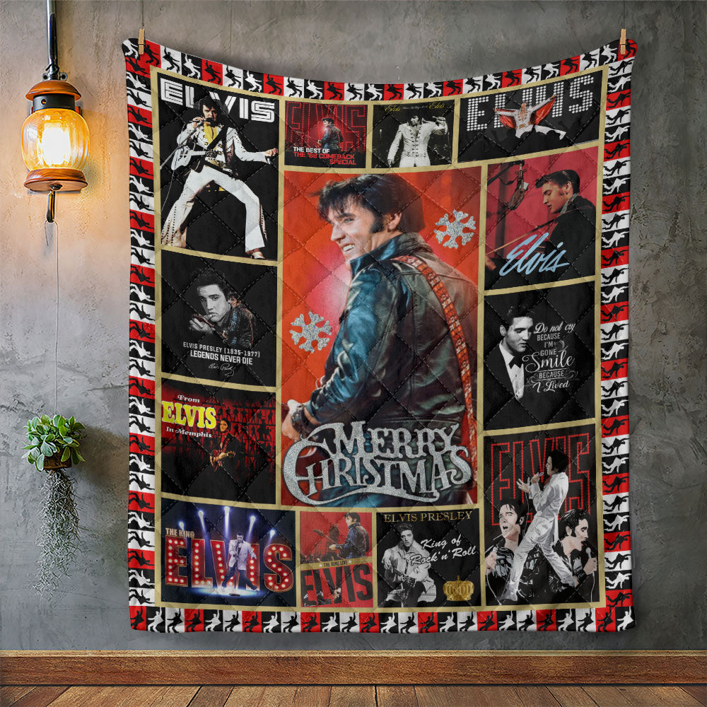 Elvis Presley Quilt Blanket - TMTHU1835