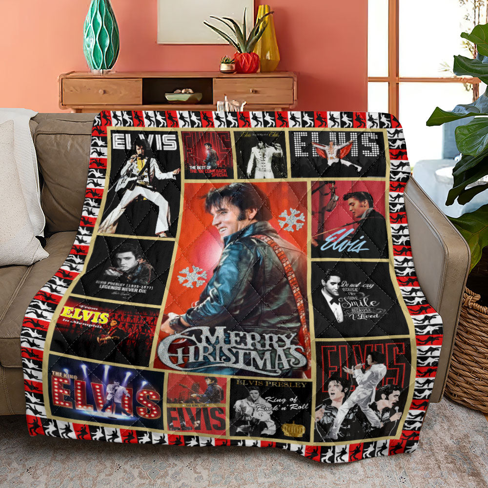 Elvis Presley Quilt Blanket - TMTHU1835
