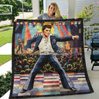 Elvis Presley Quilt Blanket - VANDH 3439