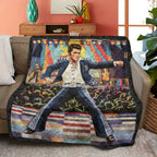 Elvis Presley Quilt Blanket - VANDH 3439