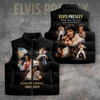 Elvis Presley 3D Sleeveless Down Jacket – GNE5329.2