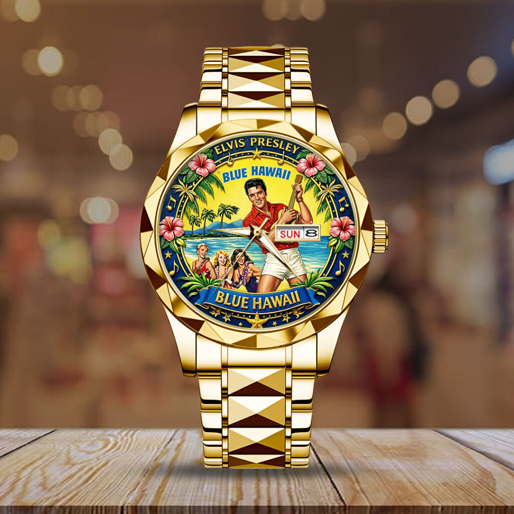 Elvis Presley Alloy Luxury Quartz Watch - TMTHU4457