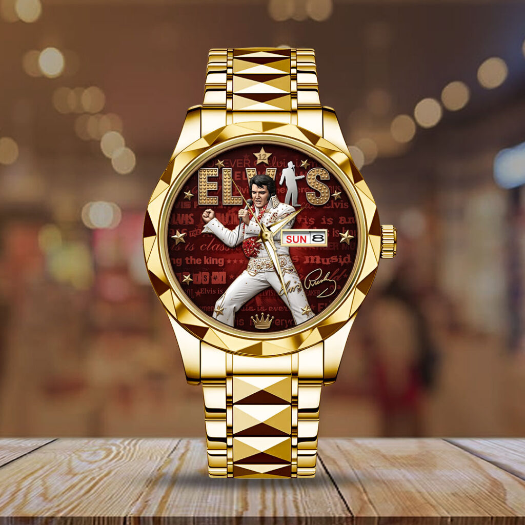Elvis Presley Alloy Luxury Quartz Watch - TMTHU6290