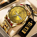 Elvis Presley Alloy Luxury Quartz Watch - GNE4944