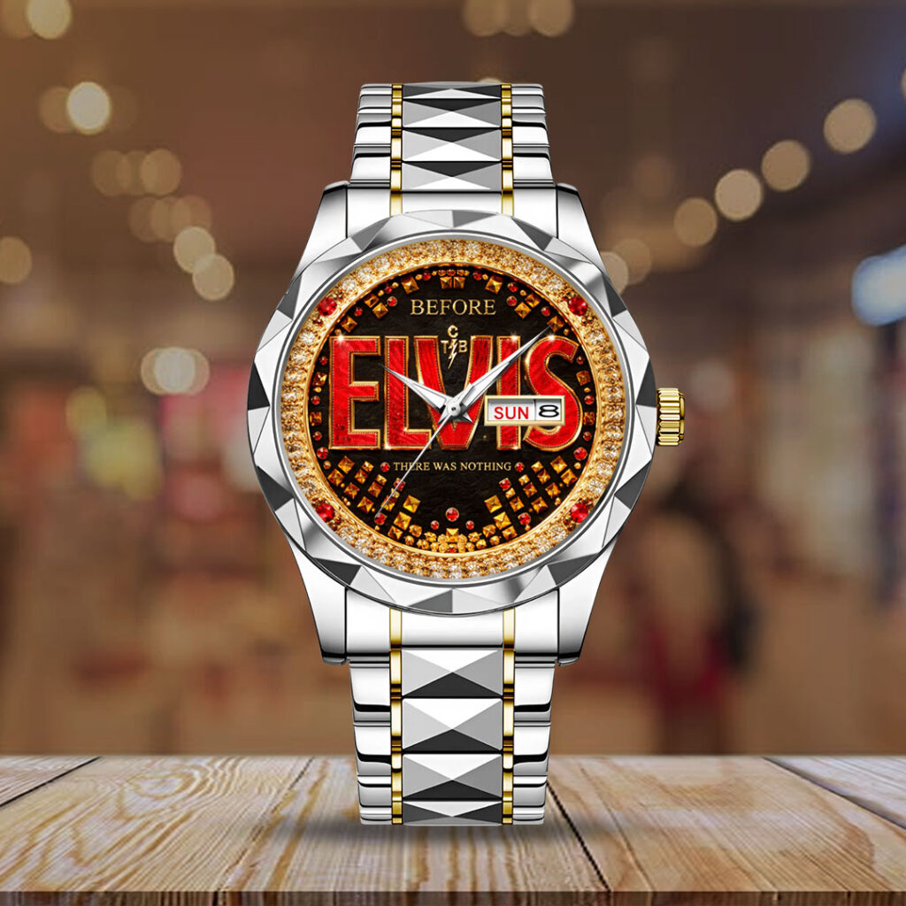 Elvis Presley Alloy Luxury Quartz Watch - VANDH5031