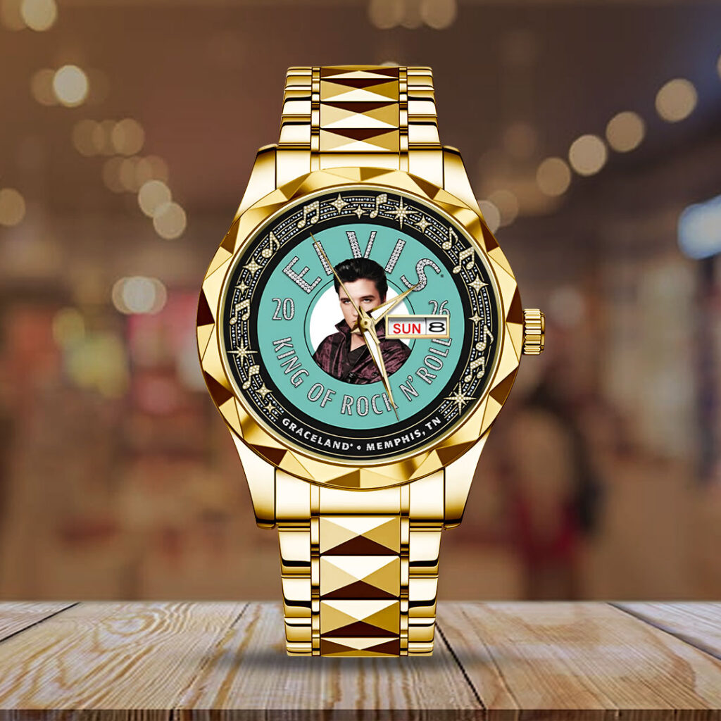 Elvis Presley Alloy Luxury Quartz Watch - TMTHU2155