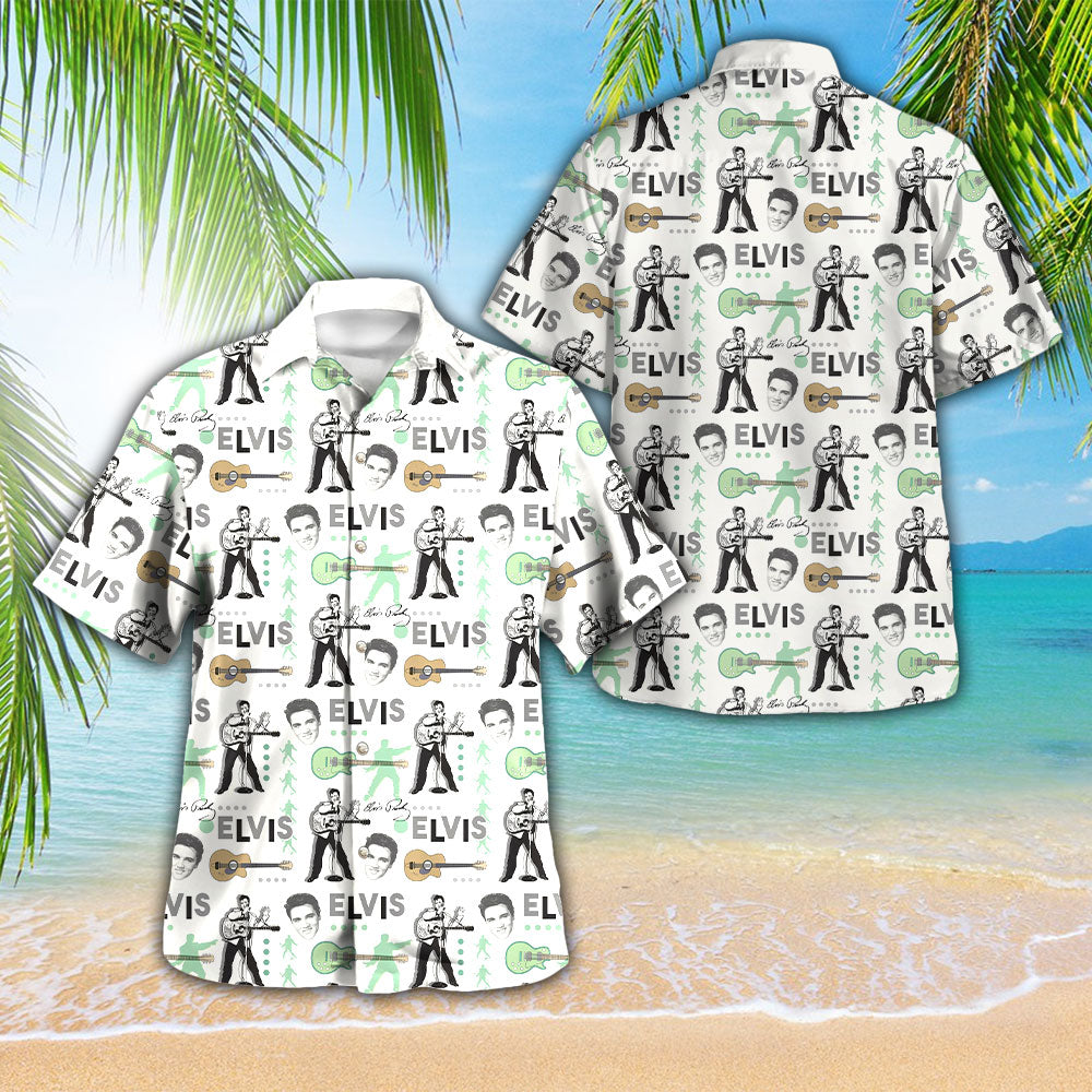 Elvis Presley 3D Hawaiian Apparel – GNE 504