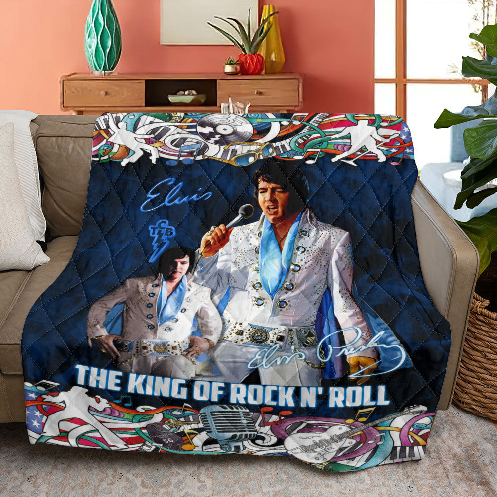 Elvis Presley Quilt Blanket - HOATT 8079