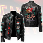 Elvis Presley Motorcycle Leather Jacket – HOATT15754