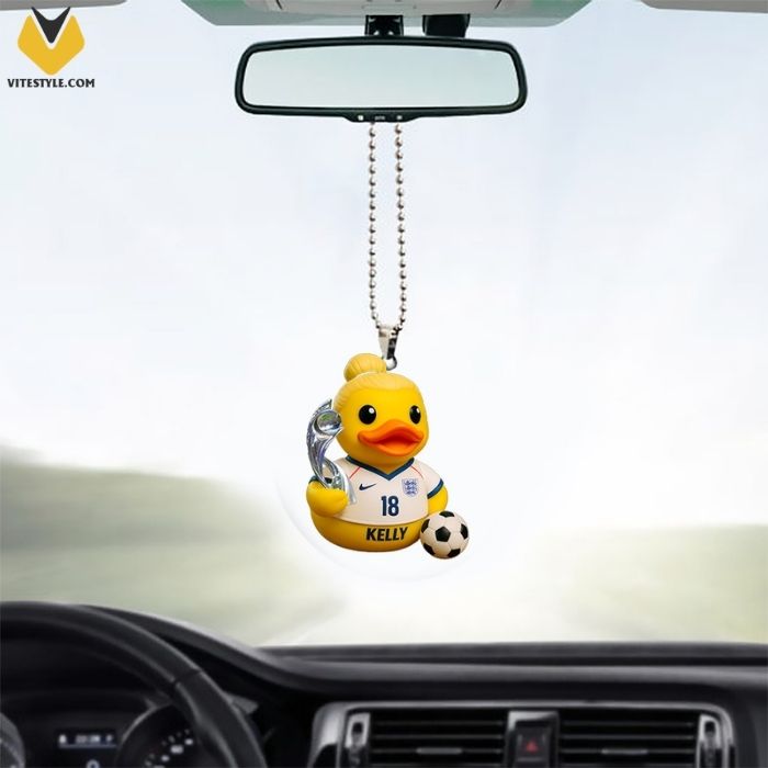 England Football Chloe Kelly Rubber Duck Ornament