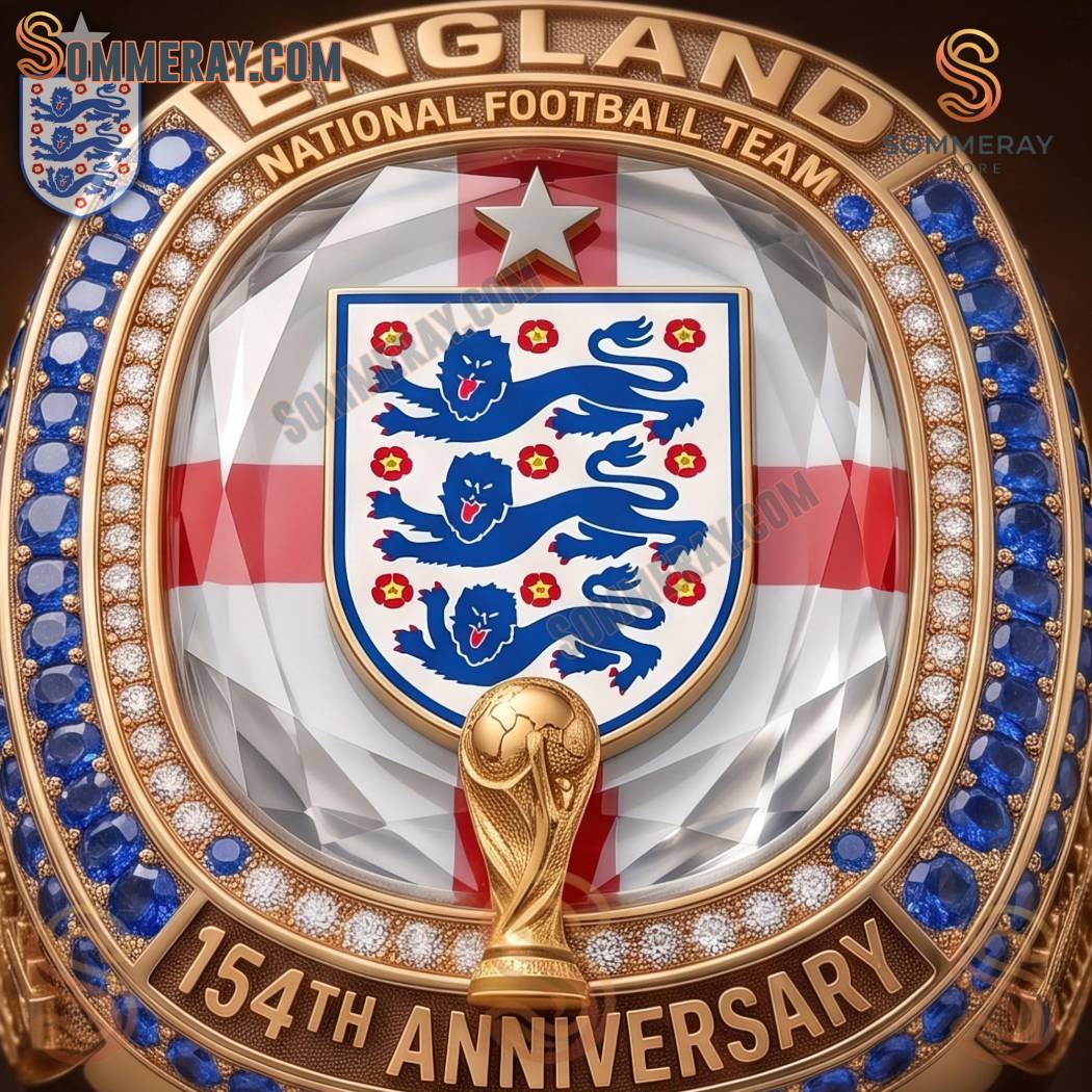 England Football Team 154th Anniversary Ring