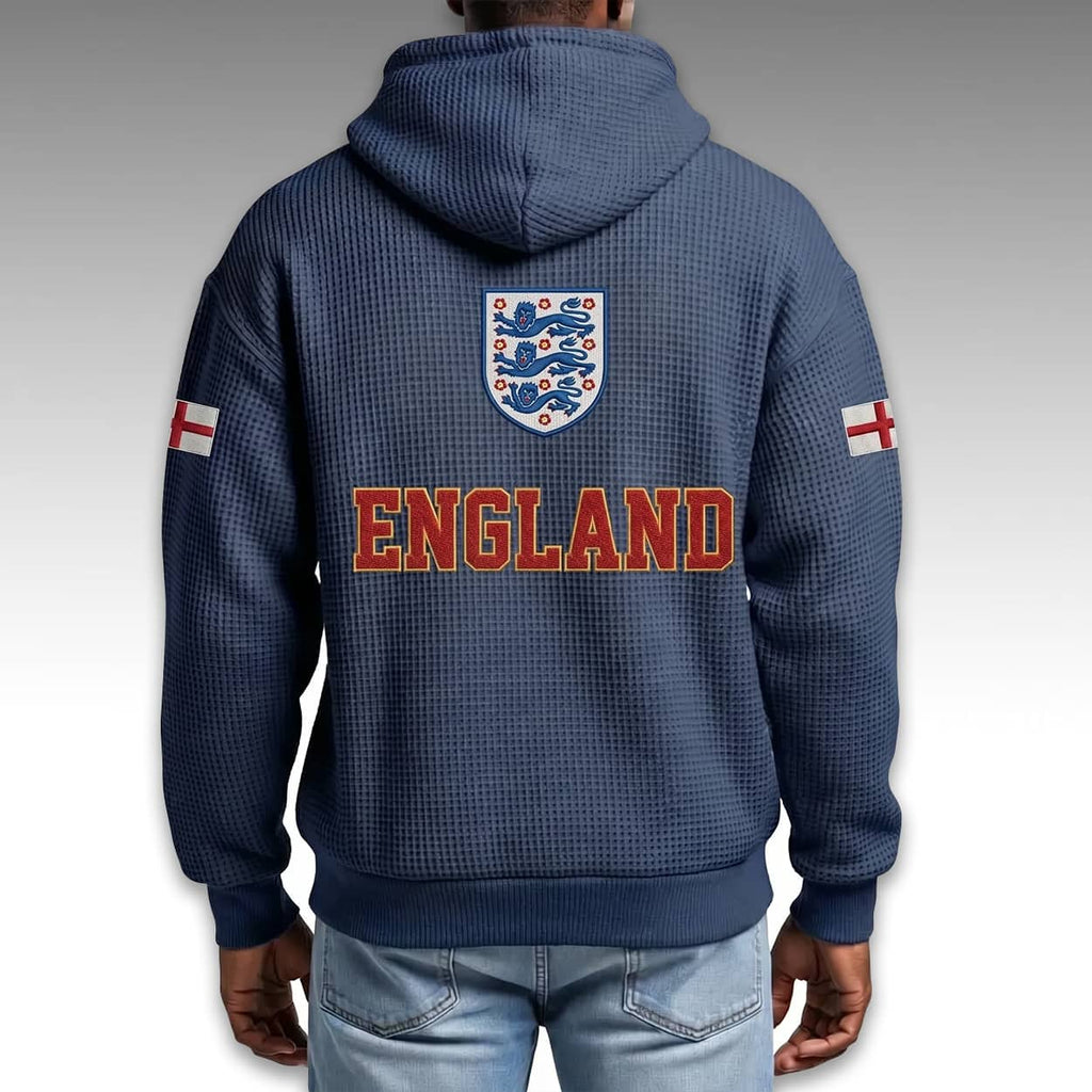 England World Cup 2026 Waffle Quarter Zip Hoodie