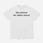 Epstein Files Deleted The ‘Philes Stayed Shirt