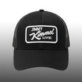 Eric Swalwell wearing Jimmy Kimmel Hat