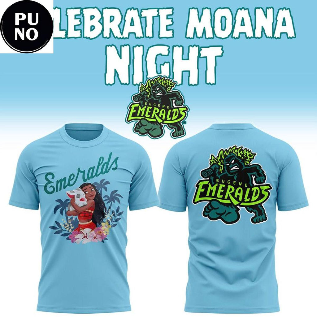 Eugene Emeralds x Moana Night 2026 T-Shirt