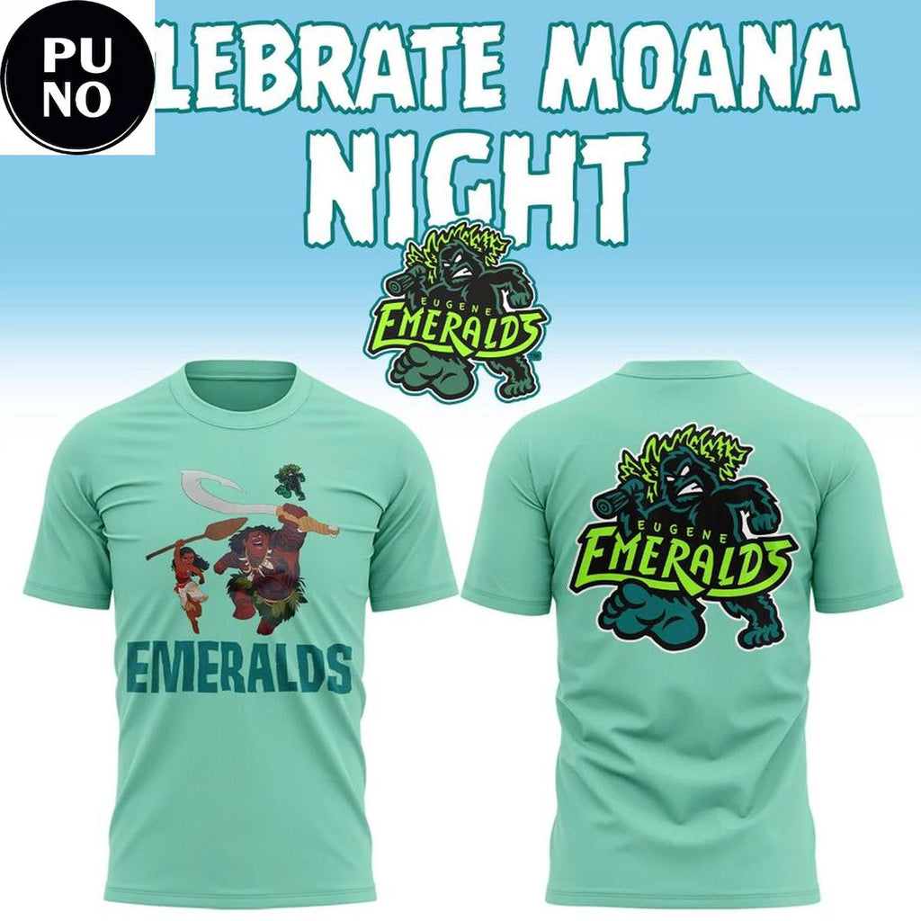 Eugene Emeralds x Moana Night 2026 T-Shirt