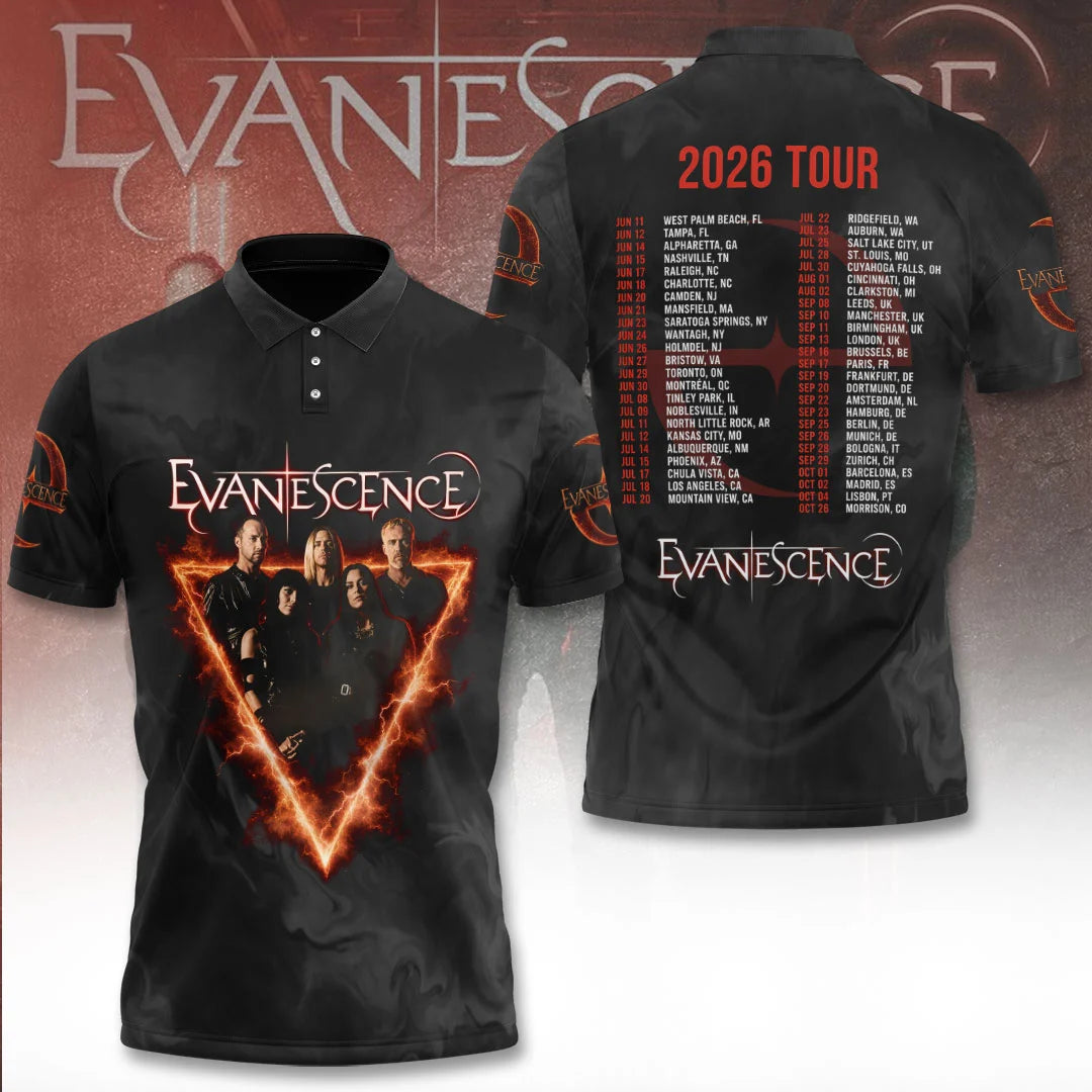 Evanescence Tour 2026 3D Apparel – TANTN25519