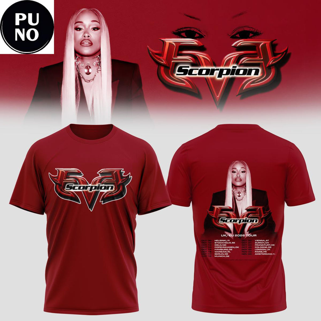 Eve Scorpion UK/EU Tour 2026 Hoodie T-Shirt