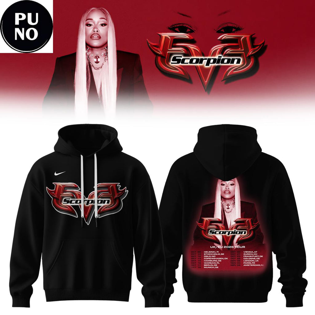 Eve Scorpion UK/EU Tour 2026 Hoodie T-Shirt