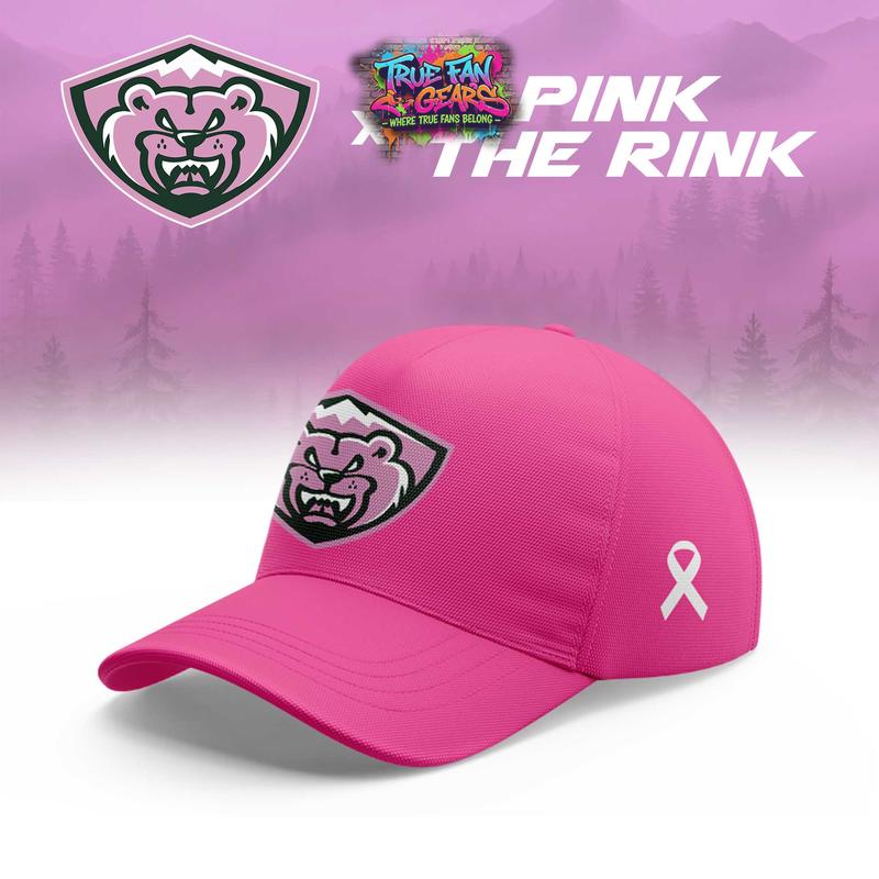 Everett Silvertips 2026 Pink The Rink New Special Custom Hockey Jersey