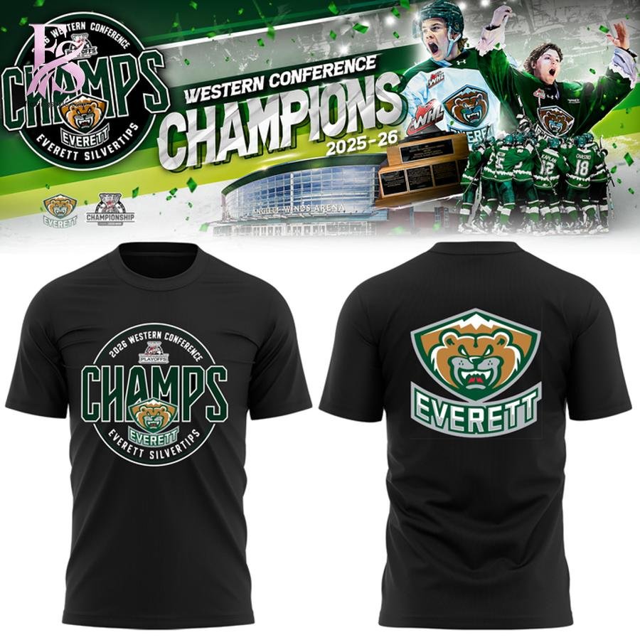 Everett Silvertips 2026 Western Champs Shirt