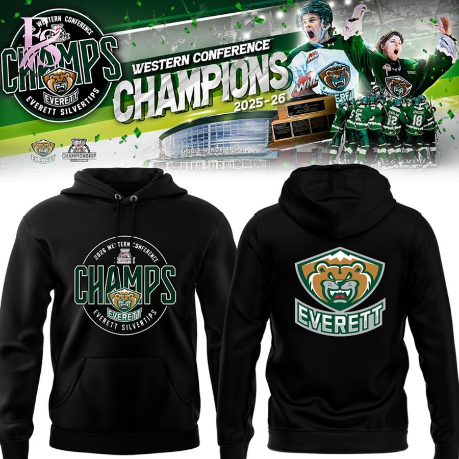 Everett Silvertips 2026 Western Champs Shirt