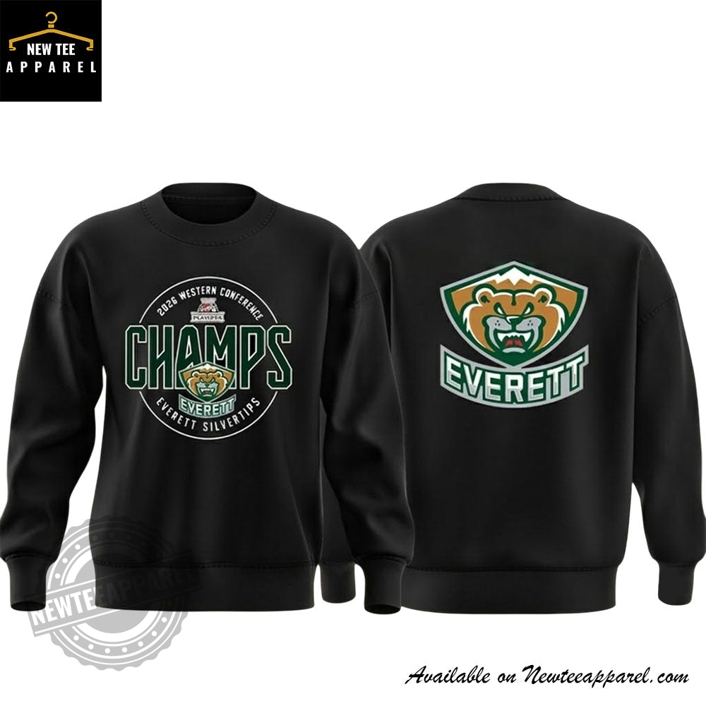 Everett Silvertips 2026 Western Conference Champions Shirt