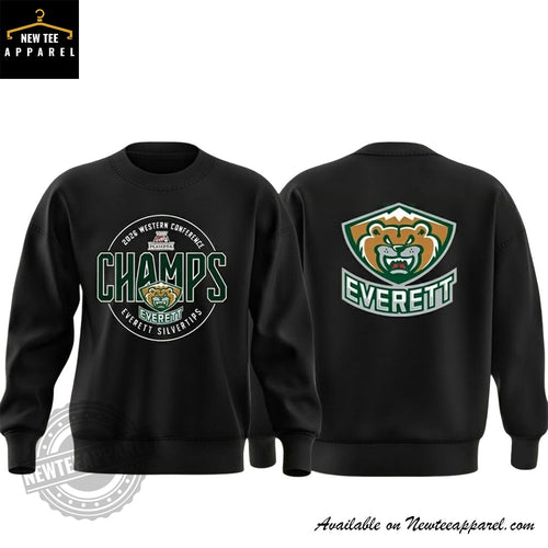 Everett Silvertips 2026 Western Conference Champions Shirt