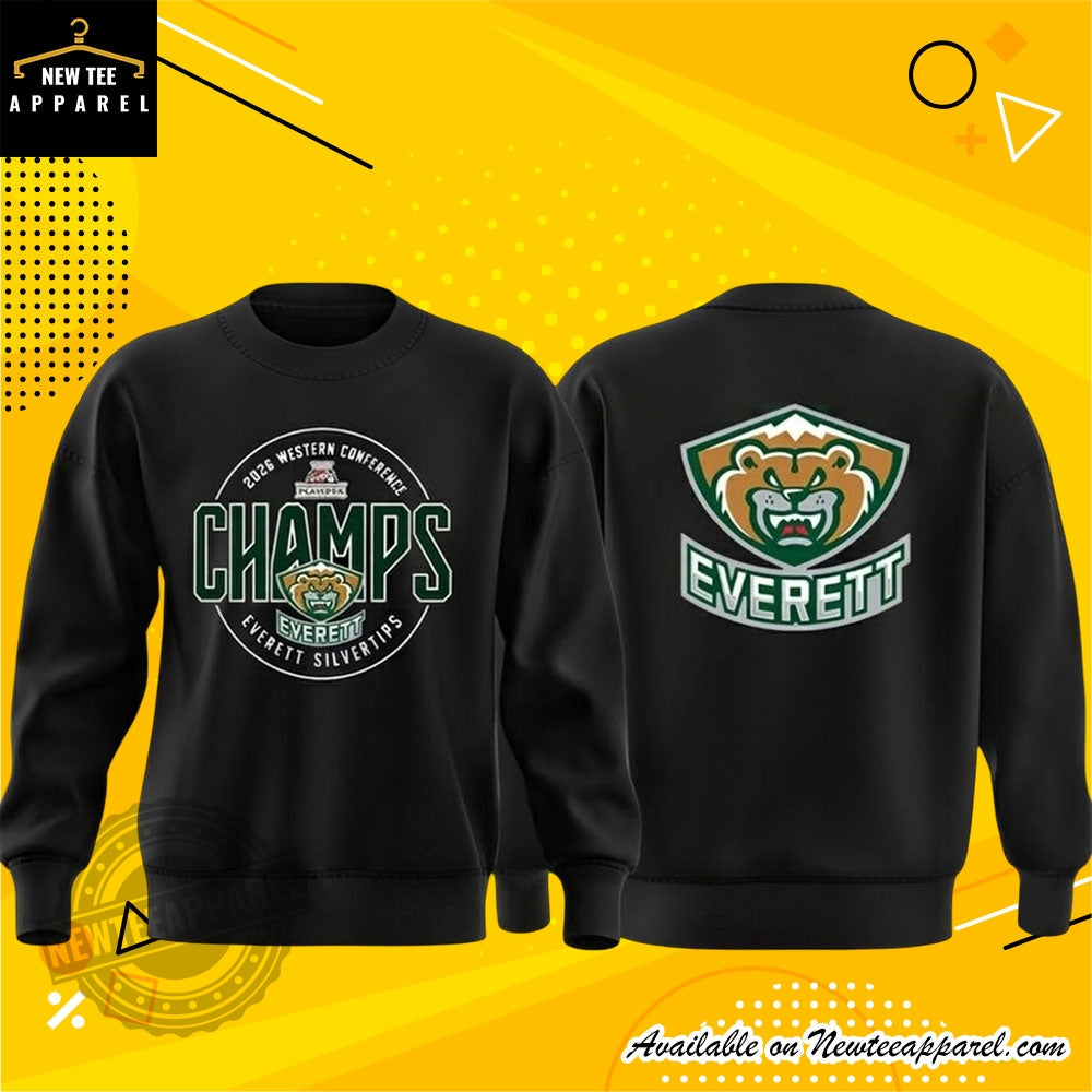 Everett Silvertips 2026 Western Conference Champions Shirt