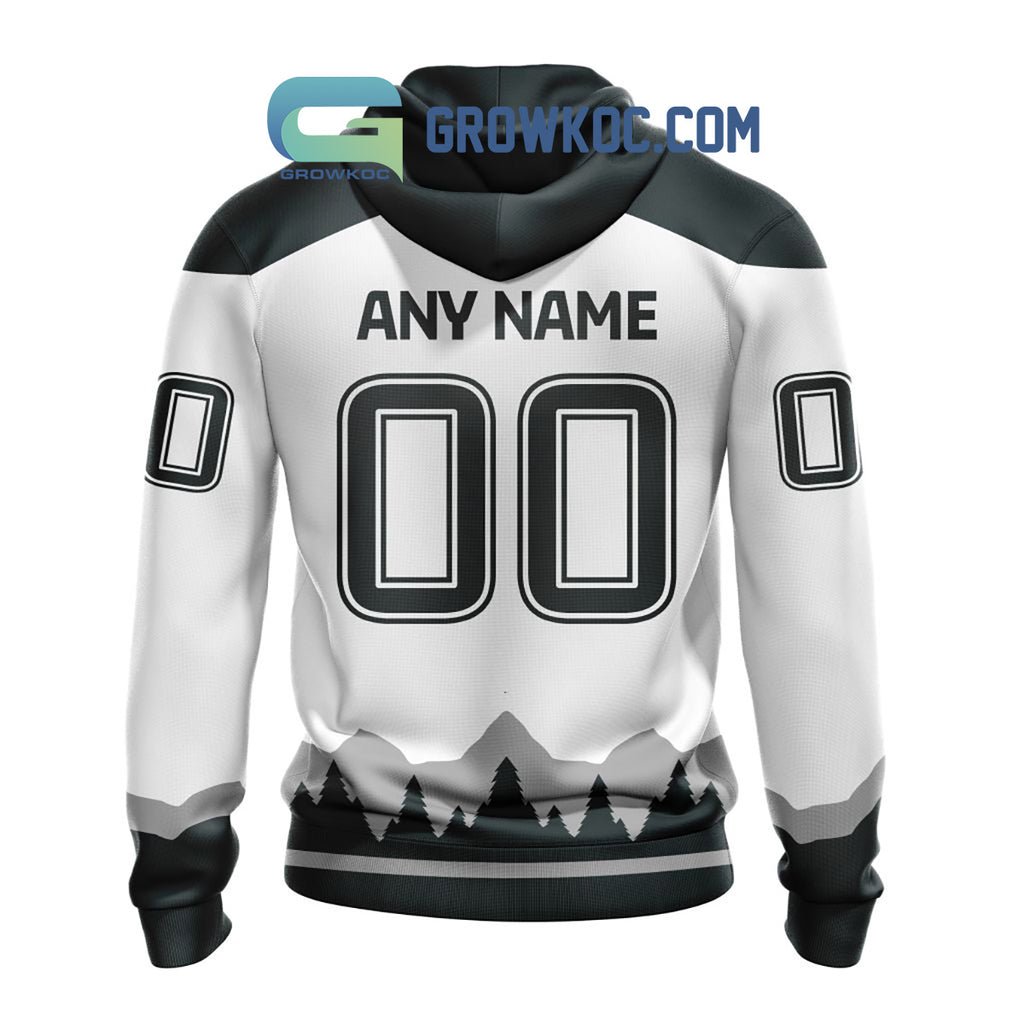 Everett Silvertips Away Jersey Personalized Hoodie Shirt