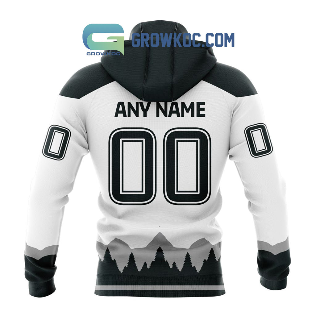 Everett Silvertips Away Jersey Personalized Hoodie Shirt