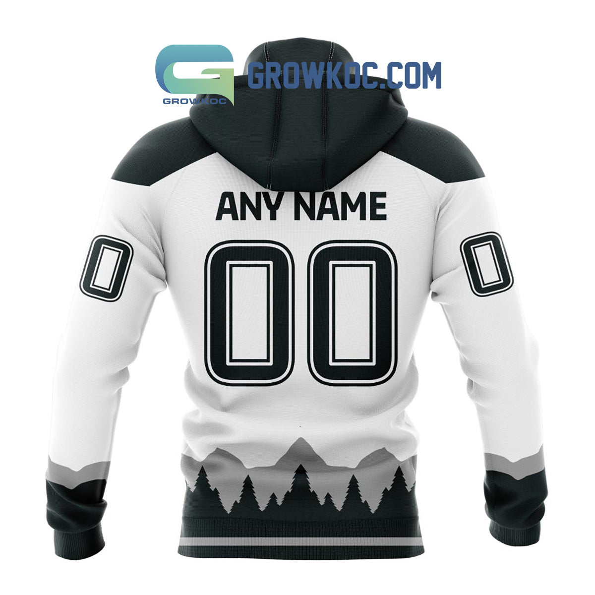 Everett Silvertips Away Jersey Personalized Hoodie Shirt