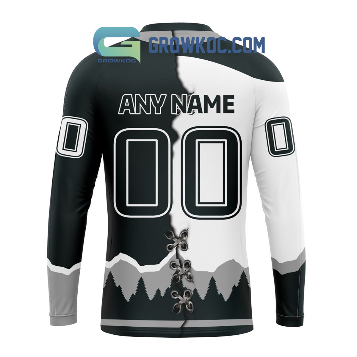 Everett Silvertips Mix Home And Away Jersey Personalized Hoodie Shirt