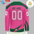 Everett Silvertips 2026 Pink in the Rink Hockey Jersey