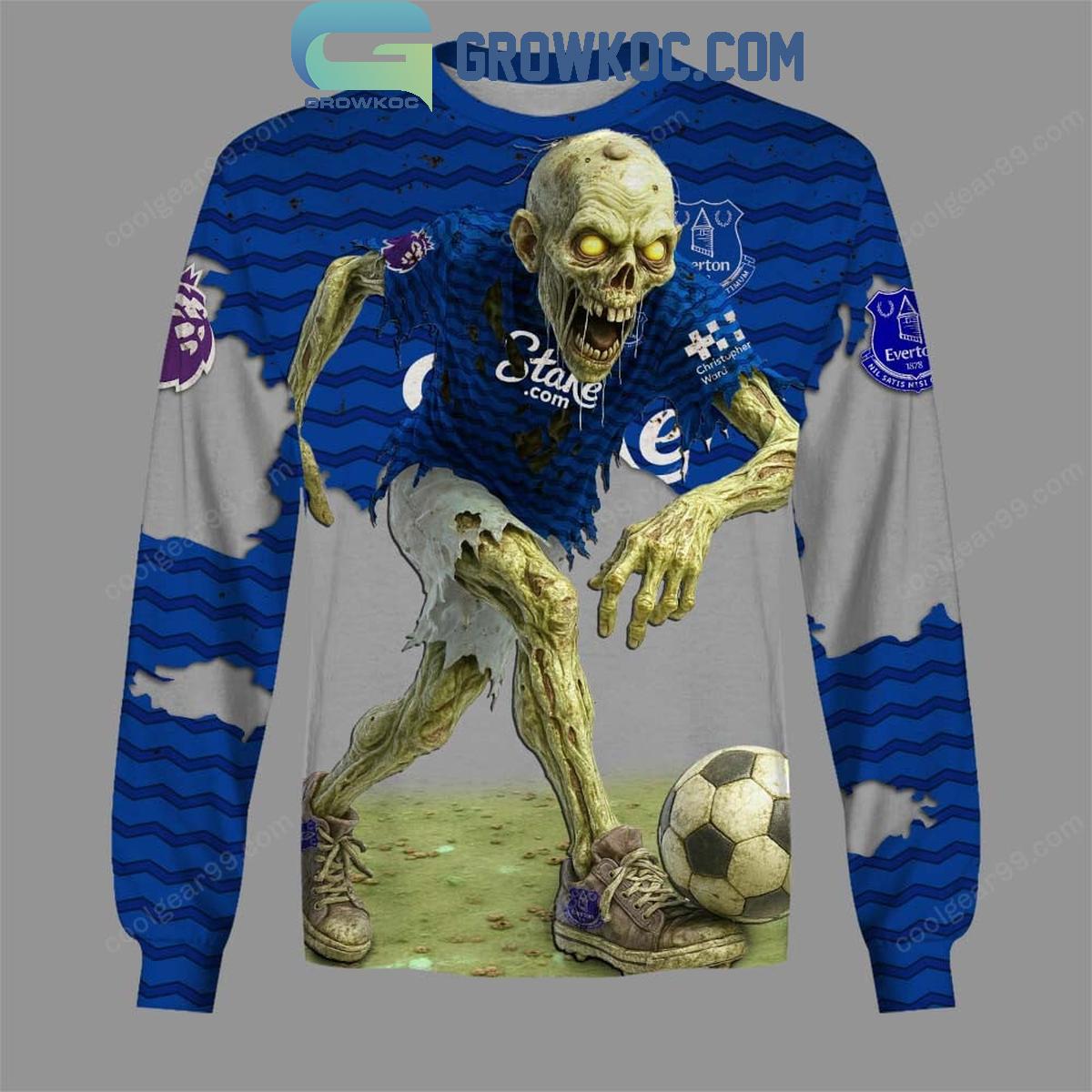 Everton Halloween Zombie Undead Hoodie Shirt