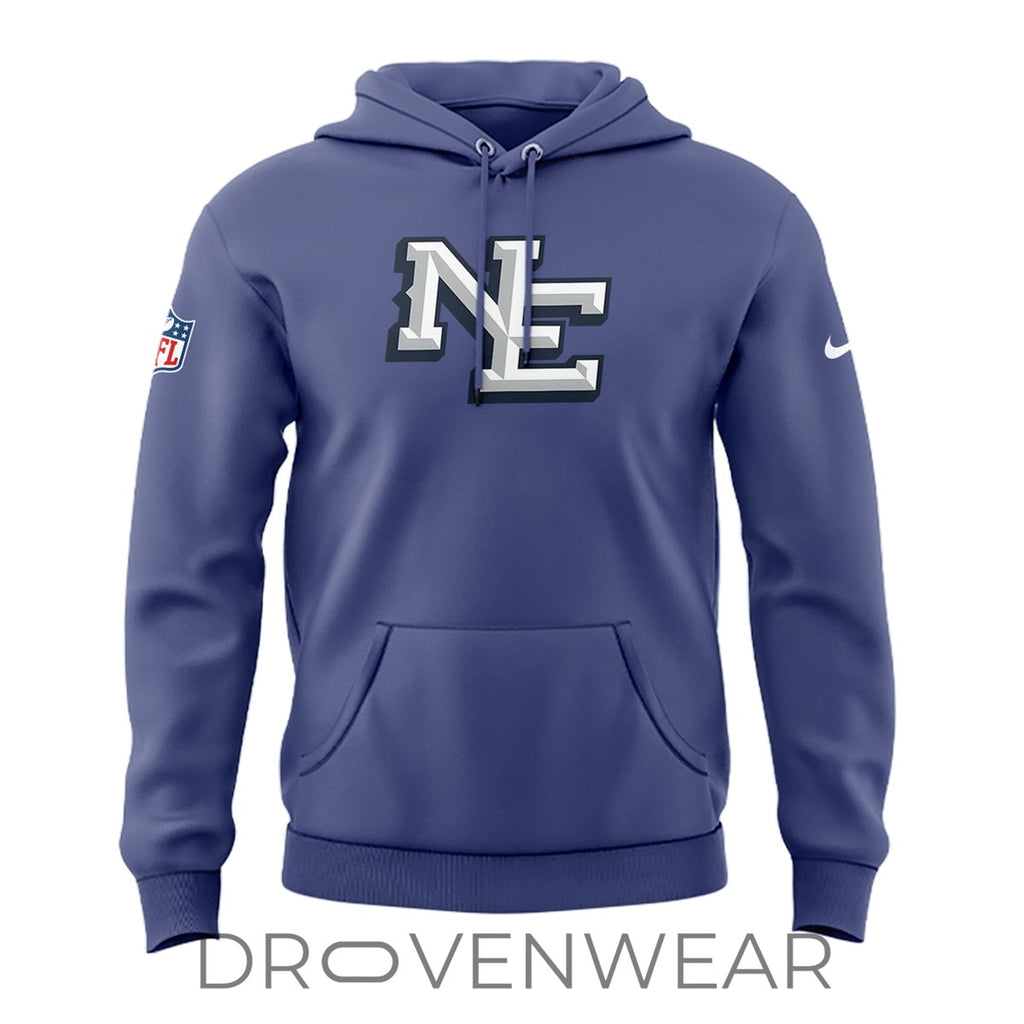 Exclusive Nike Storm Blue We Are All Patriots Graphic Hoodie