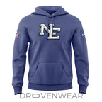 Exclusive Nike Storm Blue We Are All Patriots Graphic Hoodie
