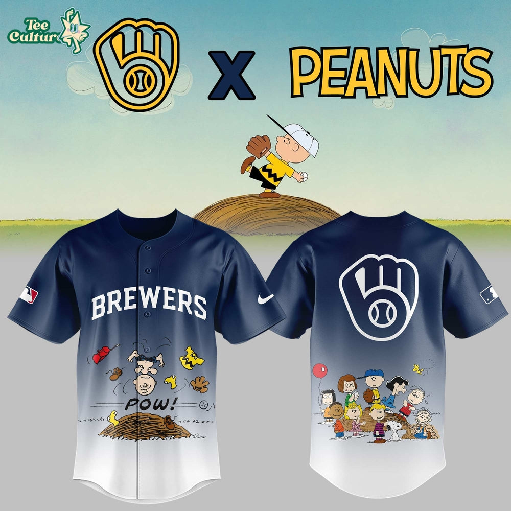 Exclusive Peanuts Cartoon Classic Baseball Jersey