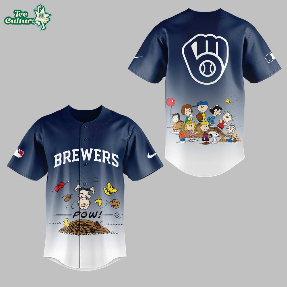 Exclusive Peanuts Cartoon Classic Baseball Jersey