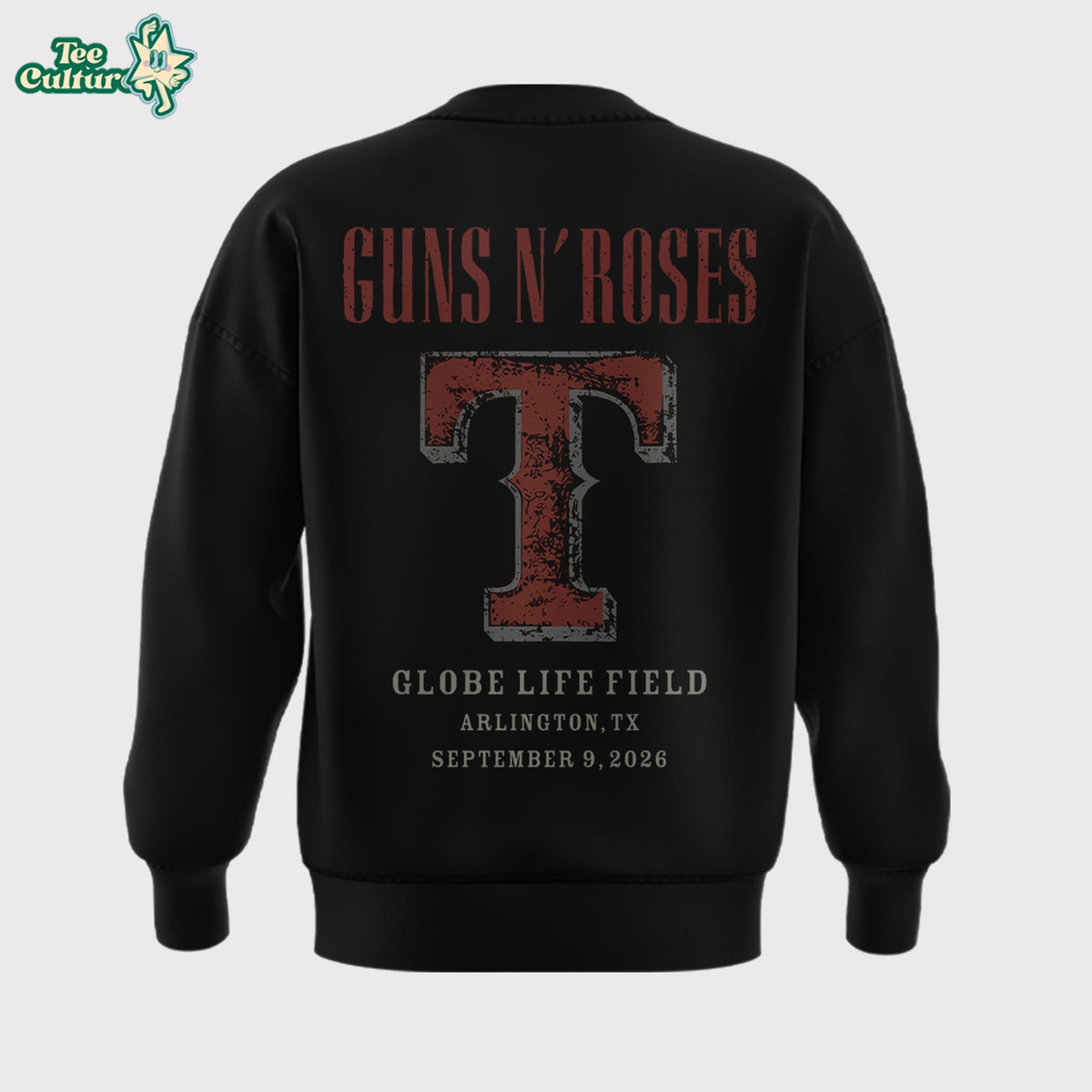 Exclusive Texas Rangers X Guns N’ Roses Sweatshirt 2026