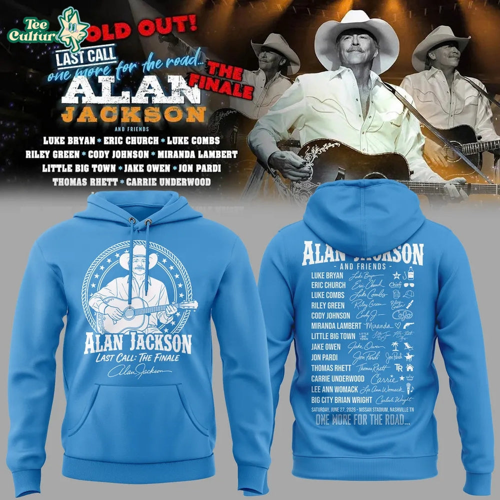 Exclusive Version 2026 Alan Jackson “Last Call… The Finale” Hoodie